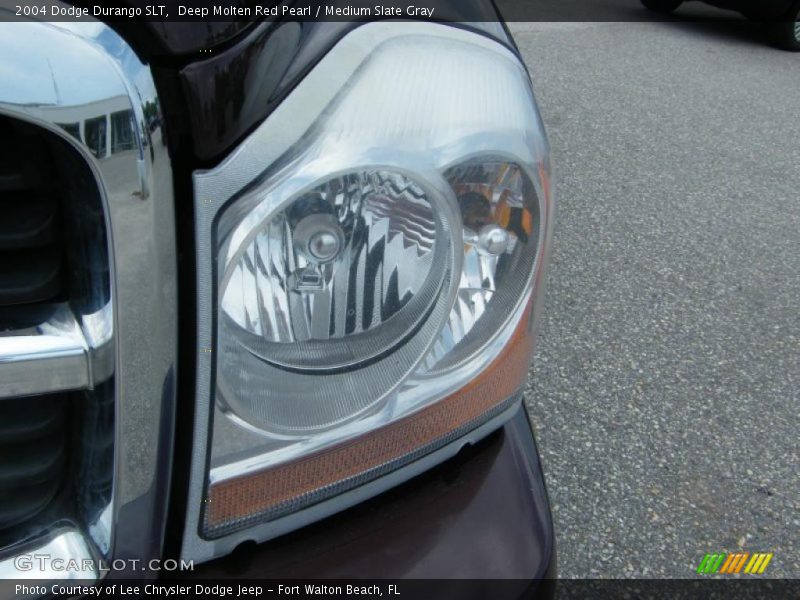 Deep Molten Red Pearl / Medium Slate Gray 2004 Dodge Durango SLT