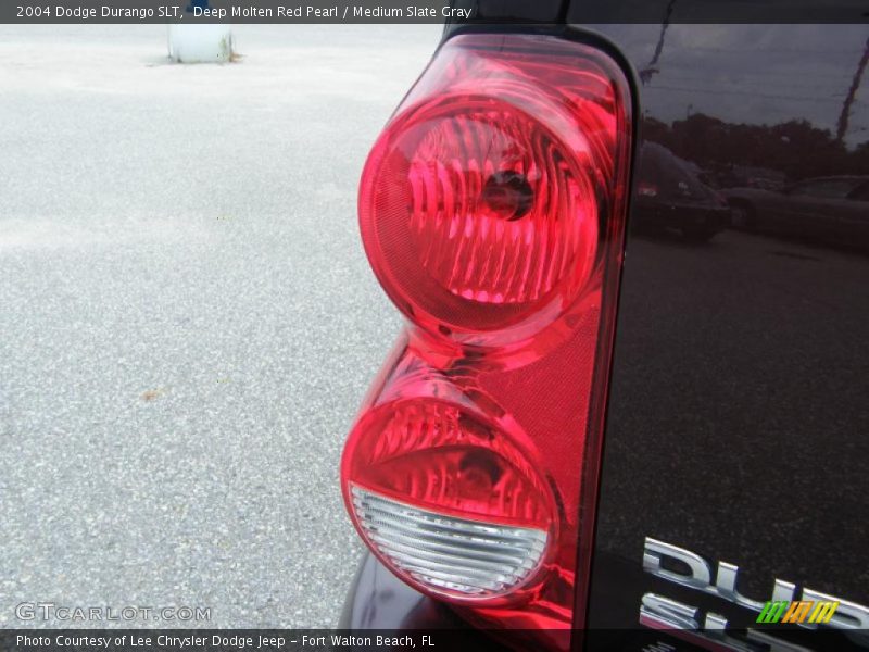 Deep Molten Red Pearl / Medium Slate Gray 2004 Dodge Durango SLT
