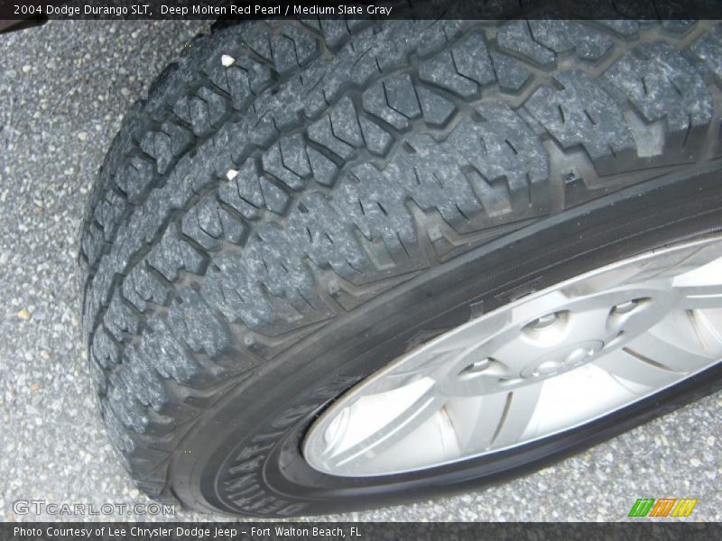 Deep Molten Red Pearl / Medium Slate Gray 2004 Dodge Durango SLT