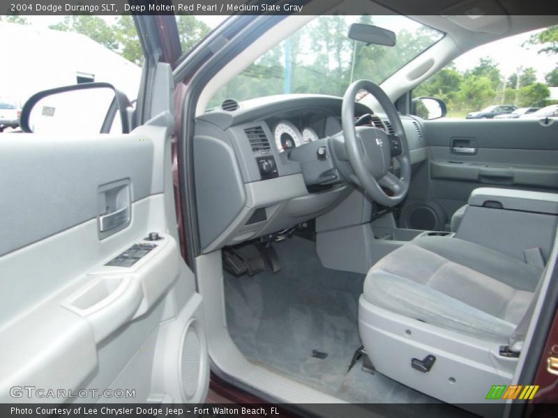 Deep Molten Red Pearl / Medium Slate Gray 2004 Dodge Durango SLT