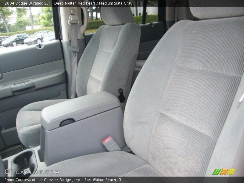 Deep Molten Red Pearl / Medium Slate Gray 2004 Dodge Durango SLT