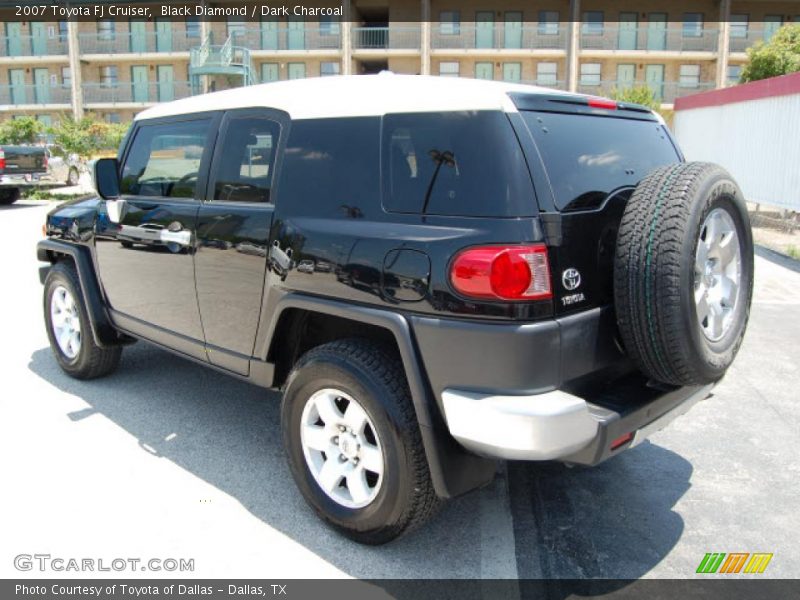Black Diamond / Dark Charcoal 2007 Toyota FJ Cruiser