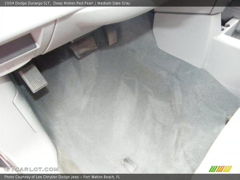 Deep Molten Red Pearl / Medium Slate Gray 2004 Dodge Durango SLT