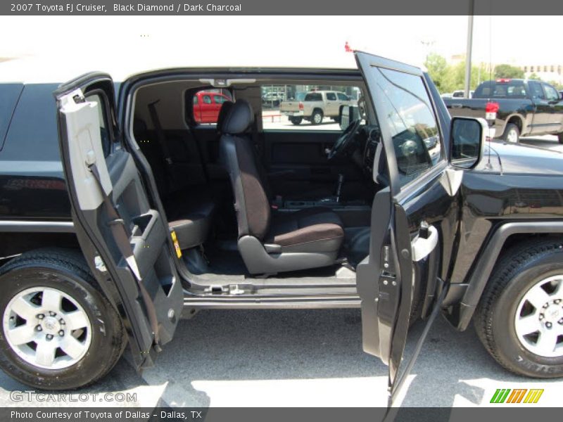 Black Diamond / Dark Charcoal 2007 Toyota FJ Cruiser