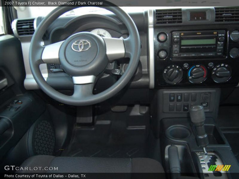 Black Diamond / Dark Charcoal 2007 Toyota FJ Cruiser