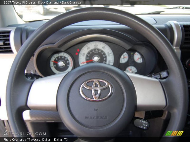 Black Diamond / Dark Charcoal 2007 Toyota FJ Cruiser