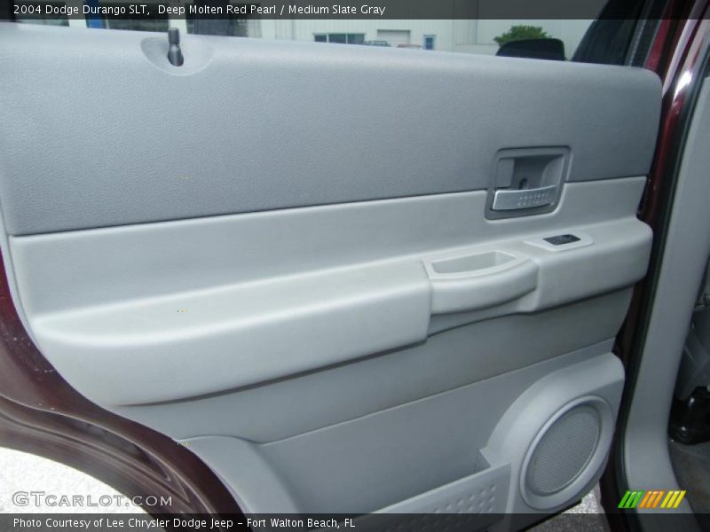 Deep Molten Red Pearl / Medium Slate Gray 2004 Dodge Durango SLT