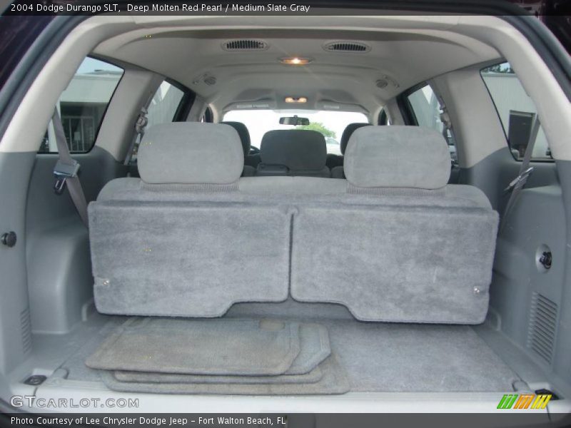 Deep Molten Red Pearl / Medium Slate Gray 2004 Dodge Durango SLT