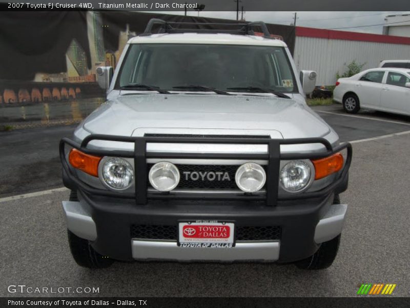 Titanium Metallic / Dark Charcoal 2007 Toyota FJ Cruiser 4WD