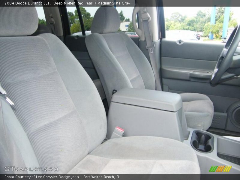 Deep Molten Red Pearl / Medium Slate Gray 2004 Dodge Durango SLT