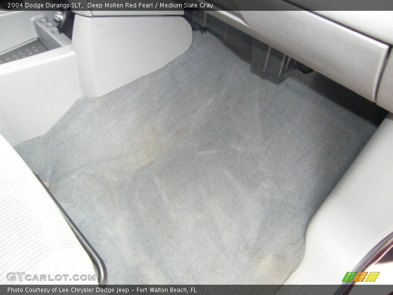 Deep Molten Red Pearl / Medium Slate Gray 2004 Dodge Durango SLT