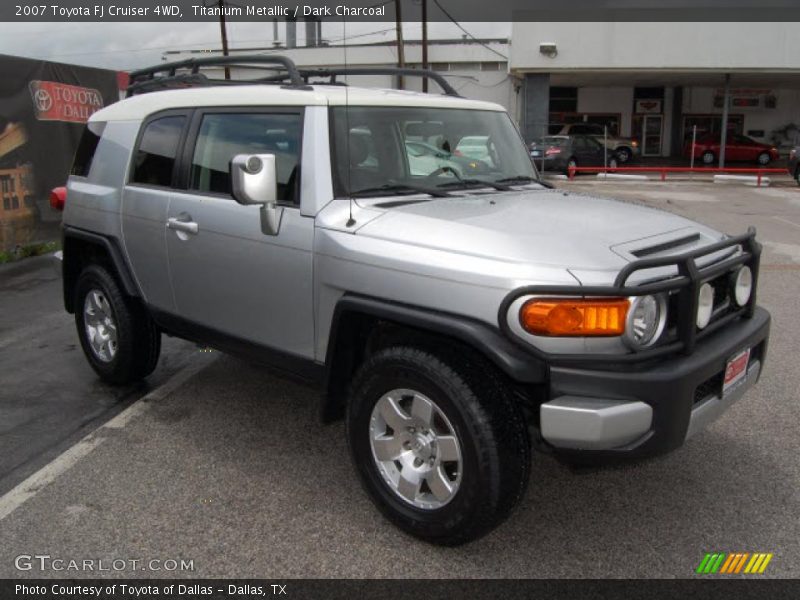 Titanium Metallic / Dark Charcoal 2007 Toyota FJ Cruiser 4WD
