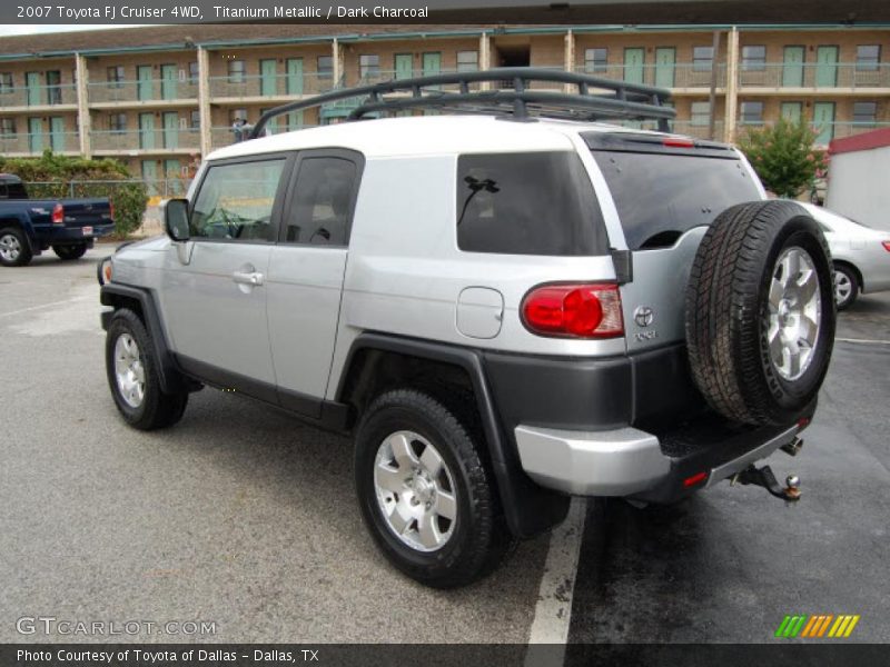 Titanium Metallic / Dark Charcoal 2007 Toyota FJ Cruiser 4WD