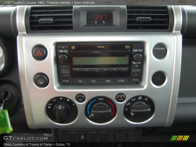 Titanium Metallic / Dark Charcoal 2007 Toyota FJ Cruiser 4WD