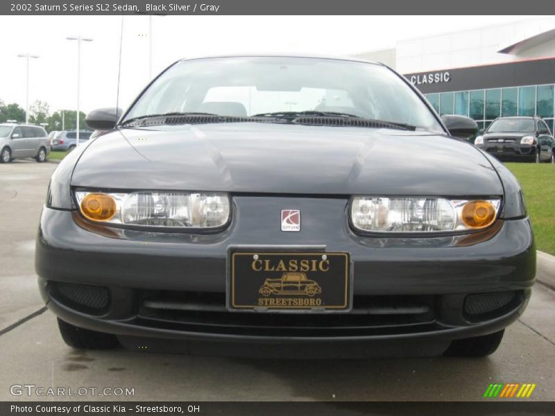 Black Silver / Gray 2002 Saturn S Series SL2 Sedan