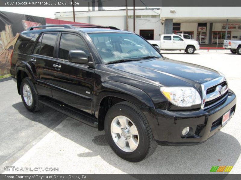Black / Taupe 2007 Toyota 4Runner SR5