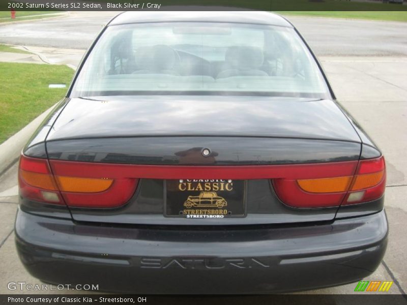 Black Silver / Gray 2002 Saturn S Series SL2 Sedan