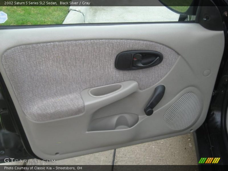 Black Silver / Gray 2002 Saturn S Series SL2 Sedan