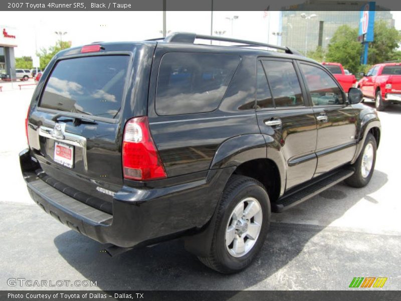 Black / Taupe 2007 Toyota 4Runner SR5
