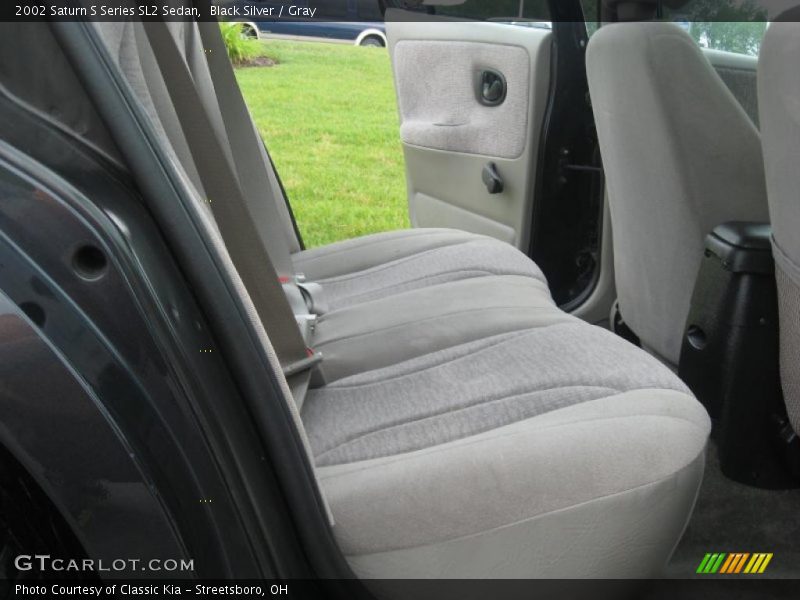 Black Silver / Gray 2002 Saturn S Series SL2 Sedan