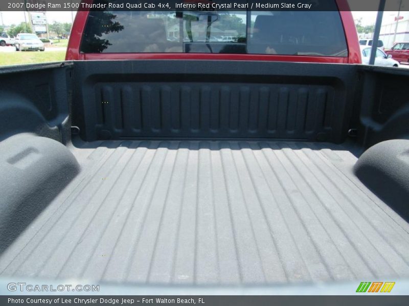 Inferno Red Crystal Pearl / Medium Slate Gray 2007 Dodge Ram 1500 Thunder Road Quad Cab 4x4