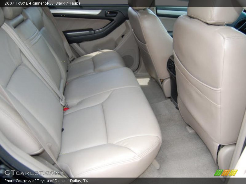 Black / Taupe 2007 Toyota 4Runner SR5