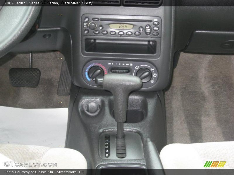 Black Silver / Gray 2002 Saturn S Series SL2 Sedan