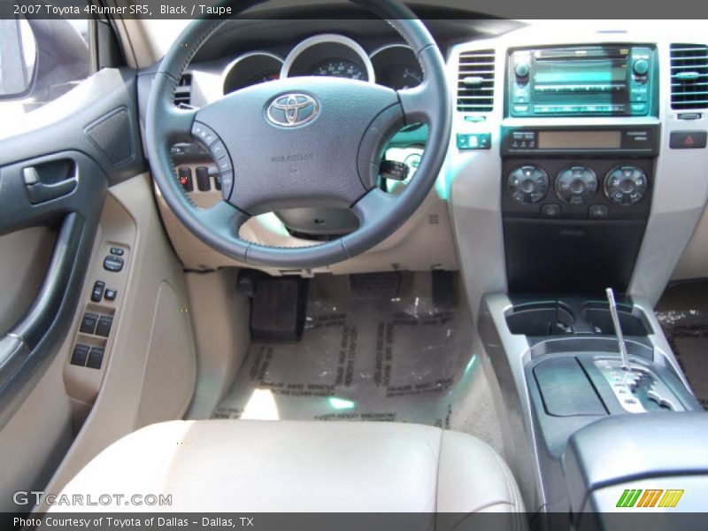 Black / Taupe 2007 Toyota 4Runner SR5
