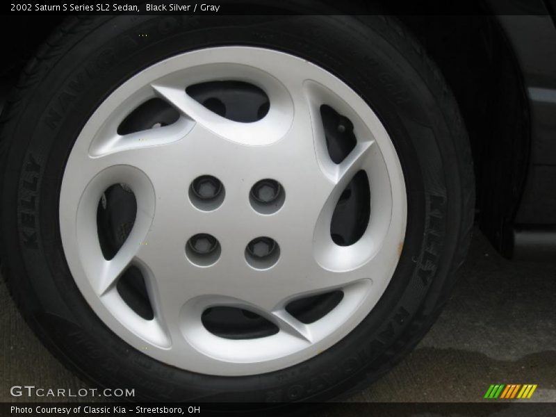 Black Silver / Gray 2002 Saturn S Series SL2 Sedan