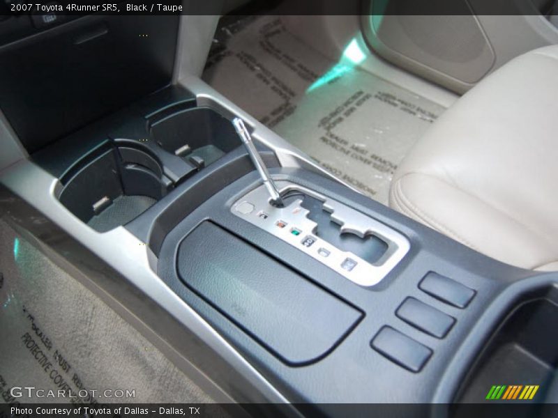 Black / Taupe 2007 Toyota 4Runner SR5