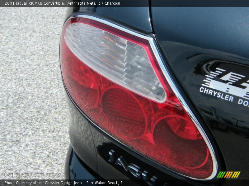 Anthracite Metallic / Charcoal 2001 Jaguar XK XK8 Convertible