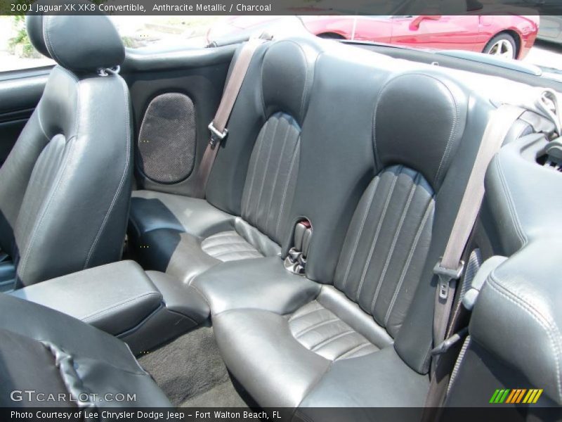 Anthracite Metallic / Charcoal 2001 Jaguar XK XK8 Convertible