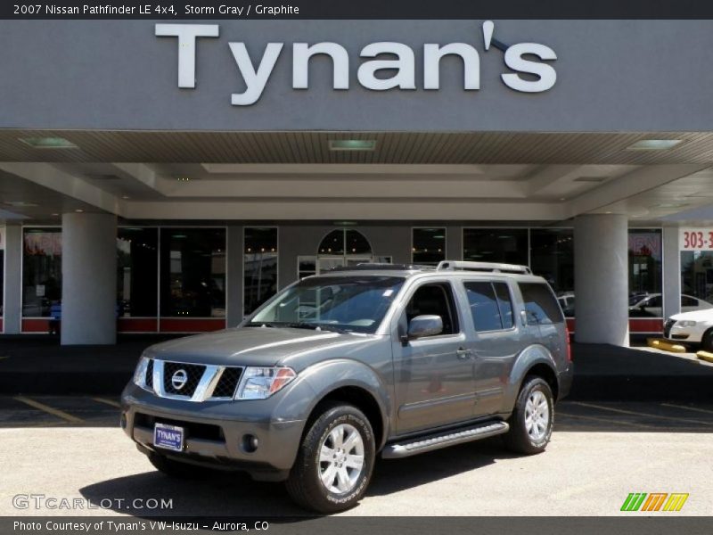 Storm Gray / Graphite 2007 Nissan Pathfinder LE 4x4