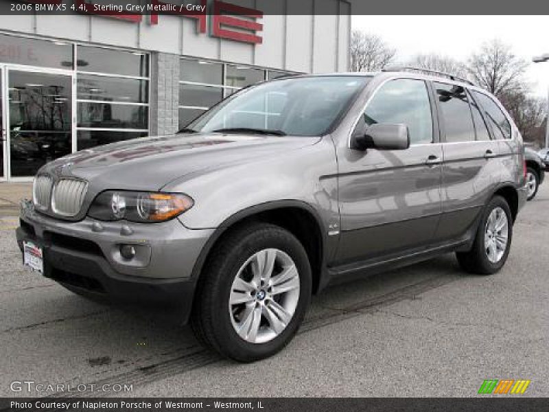 Sterling Grey Metallic / Grey 2006 BMW X5 4.4i