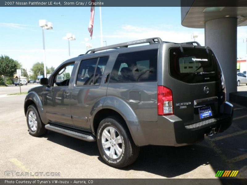 Storm Gray / Graphite 2007 Nissan Pathfinder LE 4x4