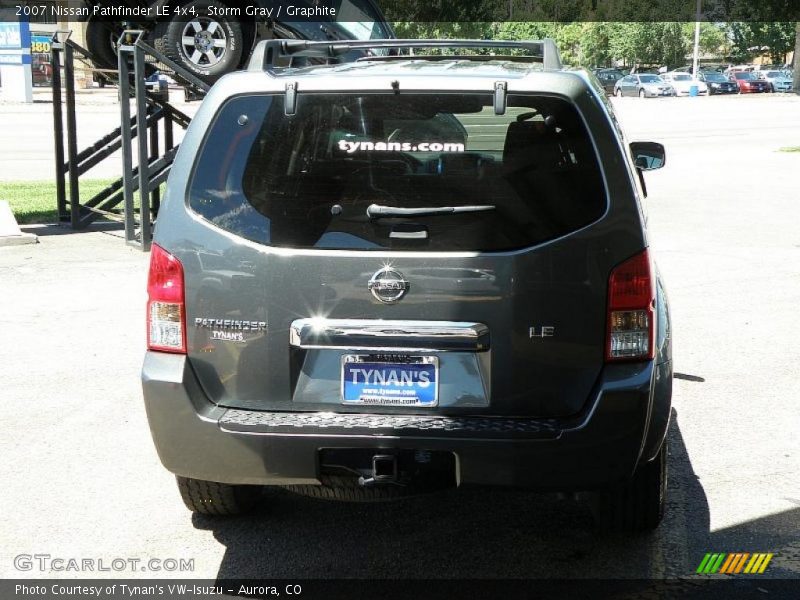 Storm Gray / Graphite 2007 Nissan Pathfinder LE 4x4