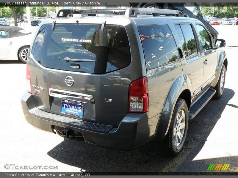 Storm Gray / Graphite 2007 Nissan Pathfinder LE 4x4