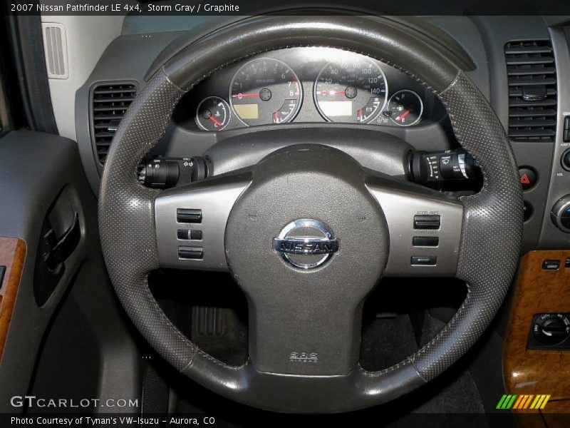 Storm Gray / Graphite 2007 Nissan Pathfinder LE 4x4