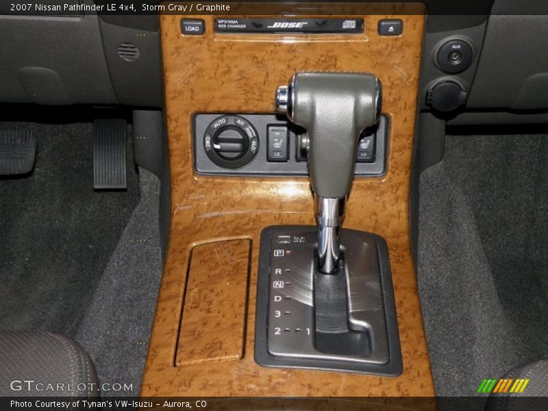 Storm Gray / Graphite 2007 Nissan Pathfinder LE 4x4