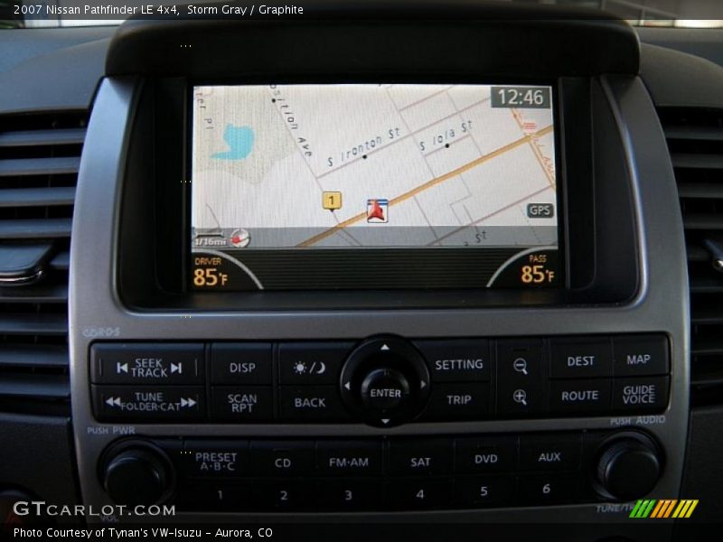 Storm Gray / Graphite 2007 Nissan Pathfinder LE 4x4