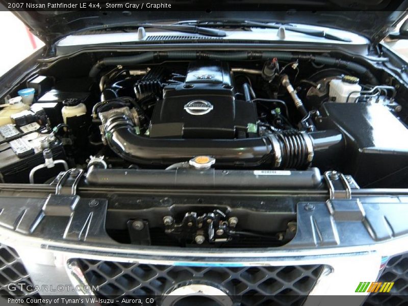 Storm Gray / Graphite 2007 Nissan Pathfinder LE 4x4