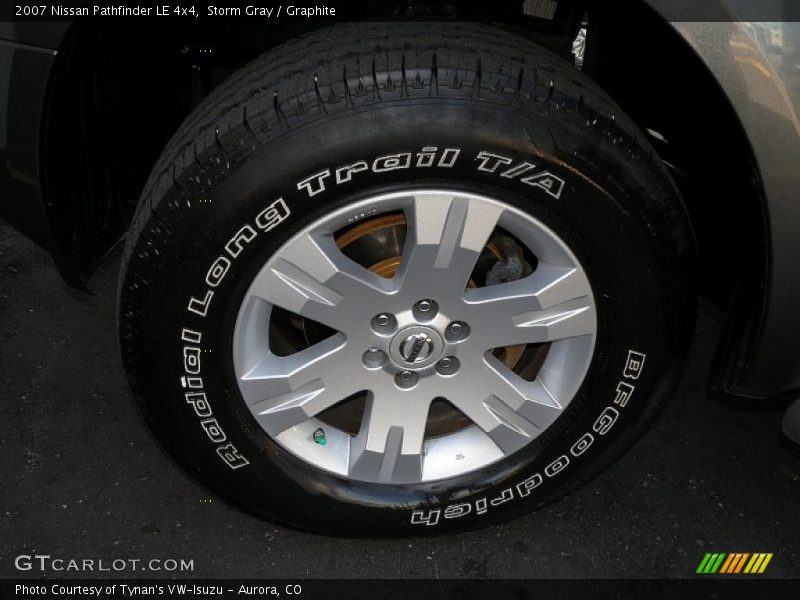 Storm Gray / Graphite 2007 Nissan Pathfinder LE 4x4