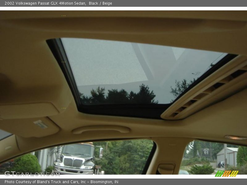 Black / Beige 2002 Volkswagen Passat GLX 4Motion Sedan