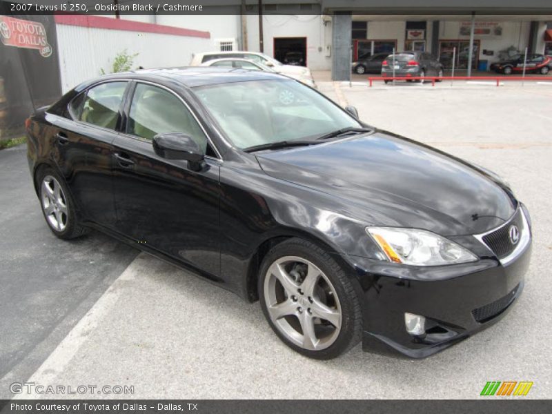 Obsidian Black / Cashmere 2007 Lexus IS 250