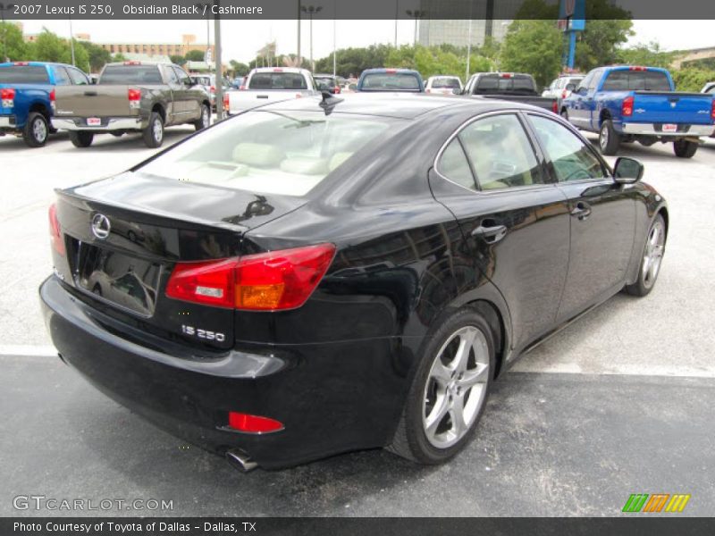 Obsidian Black / Cashmere 2007 Lexus IS 250