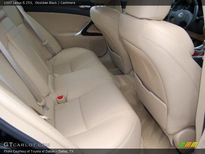 Obsidian Black / Cashmere 2007 Lexus IS 250