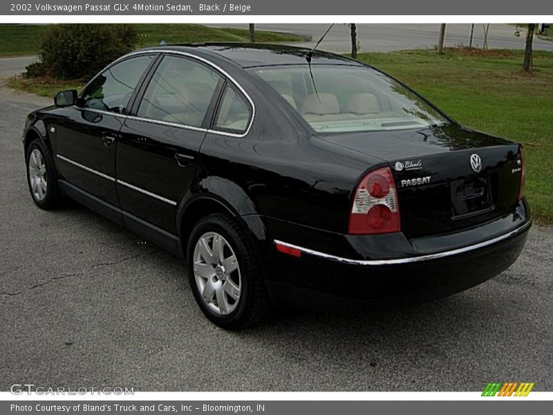 Black / Beige 2002 Volkswagen Passat GLX 4Motion Sedan