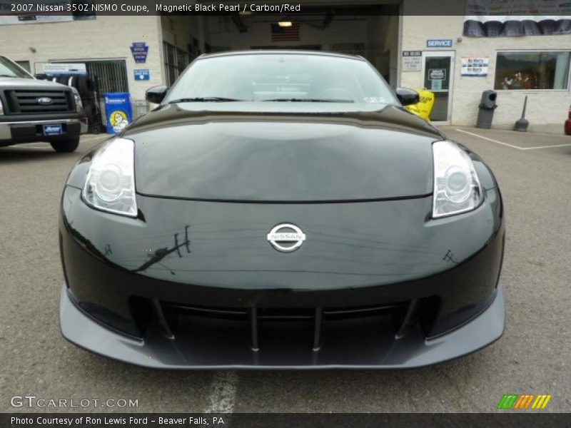 Magnetic Black Pearl / Carbon/Red 2007 Nissan 350Z NISMO Coupe