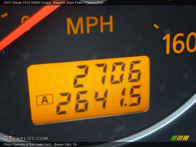 Magnetic Black Pearl / Carbon/Red 2007 Nissan 350Z NISMO Coupe
