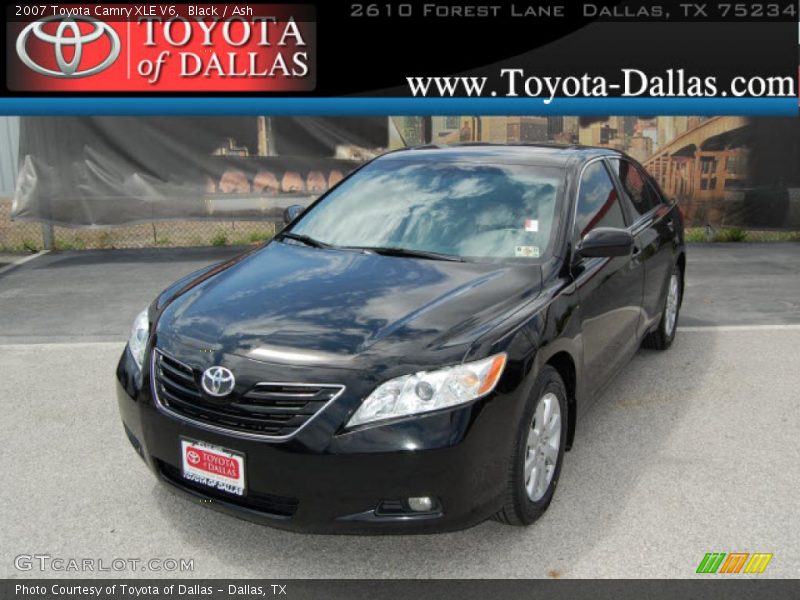 Black / Ash 2007 Toyota Camry XLE V6